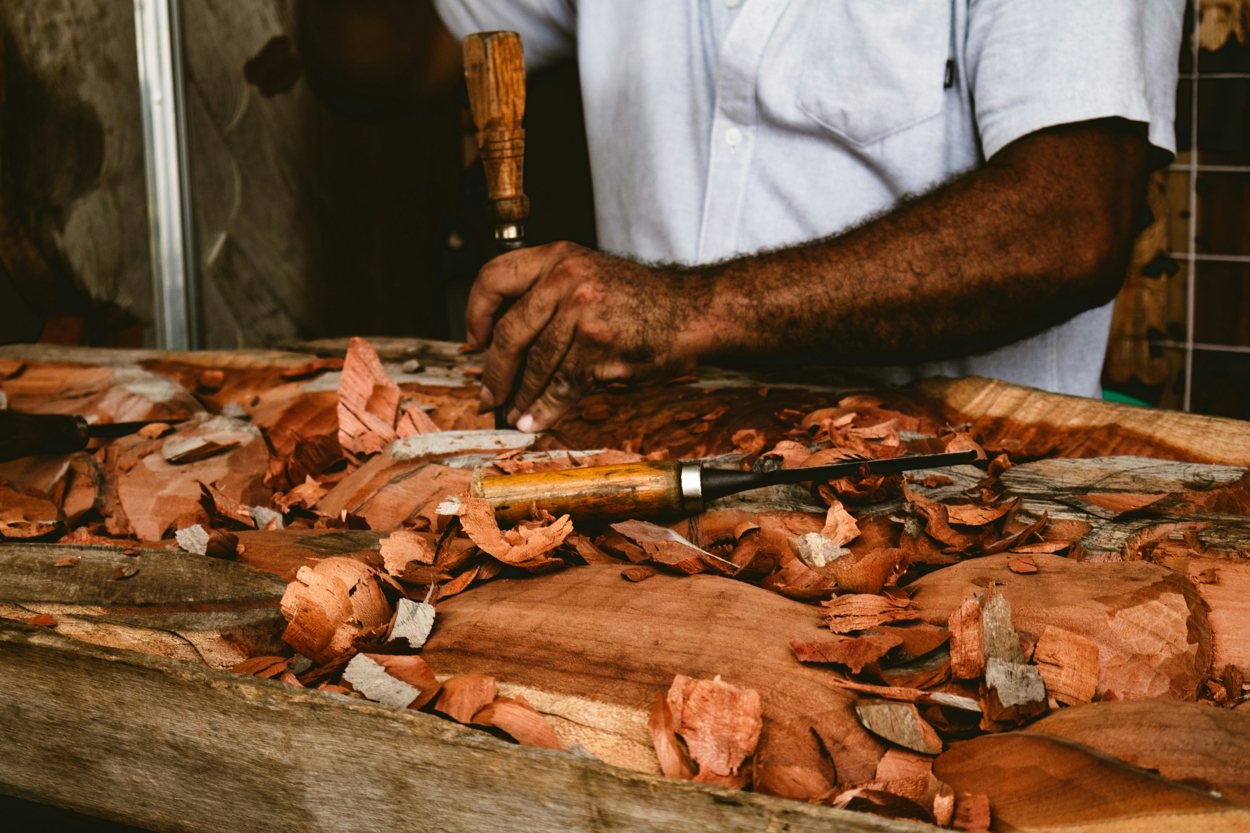 Artisan at work